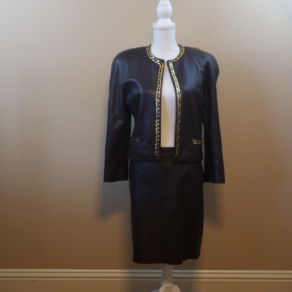 Cache Leather Suit.